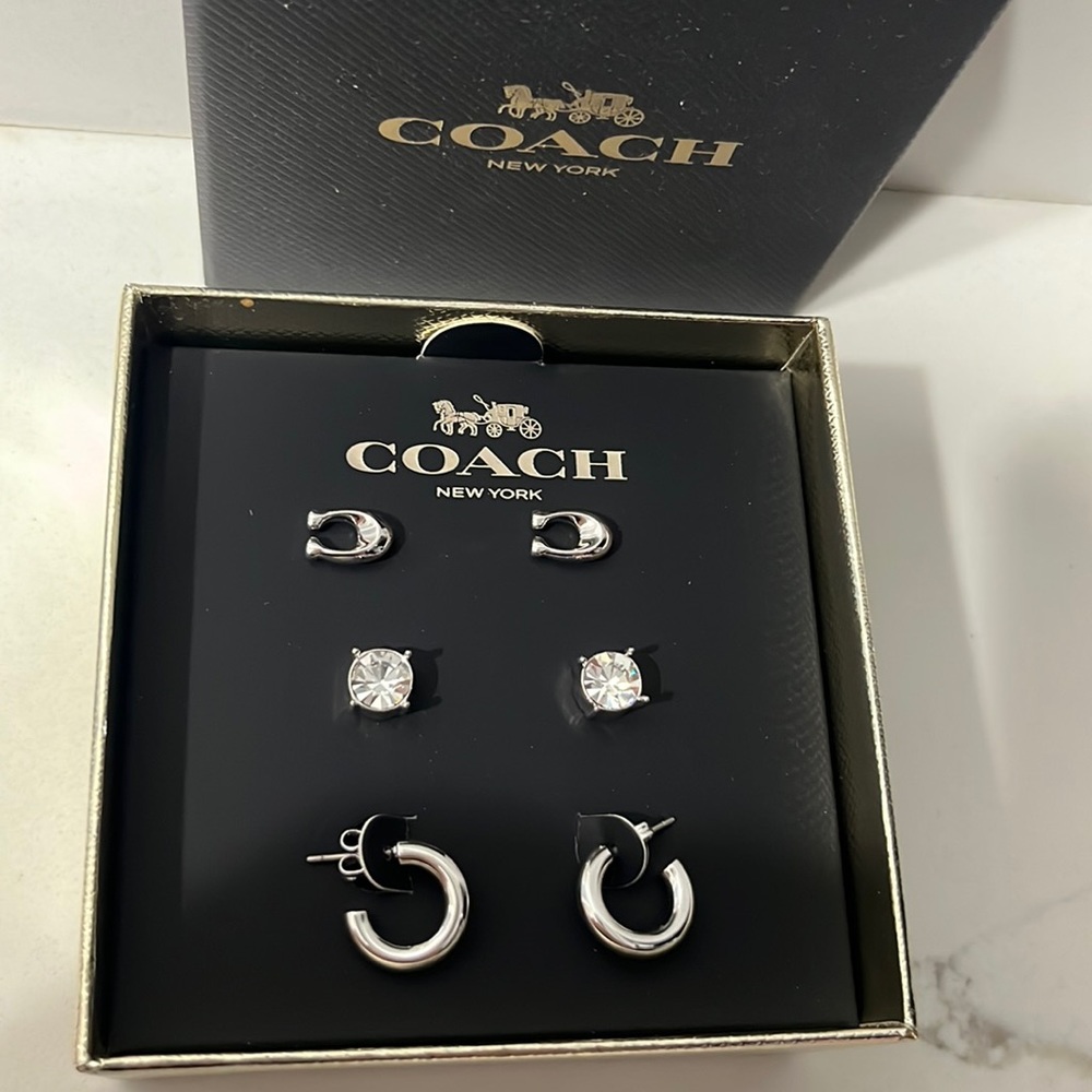 COACH earrings